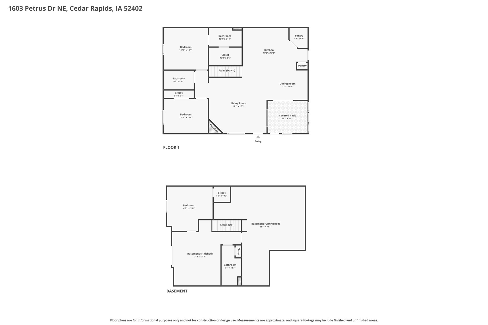 1603 Petrus NE Cedar Rapids IA 52402