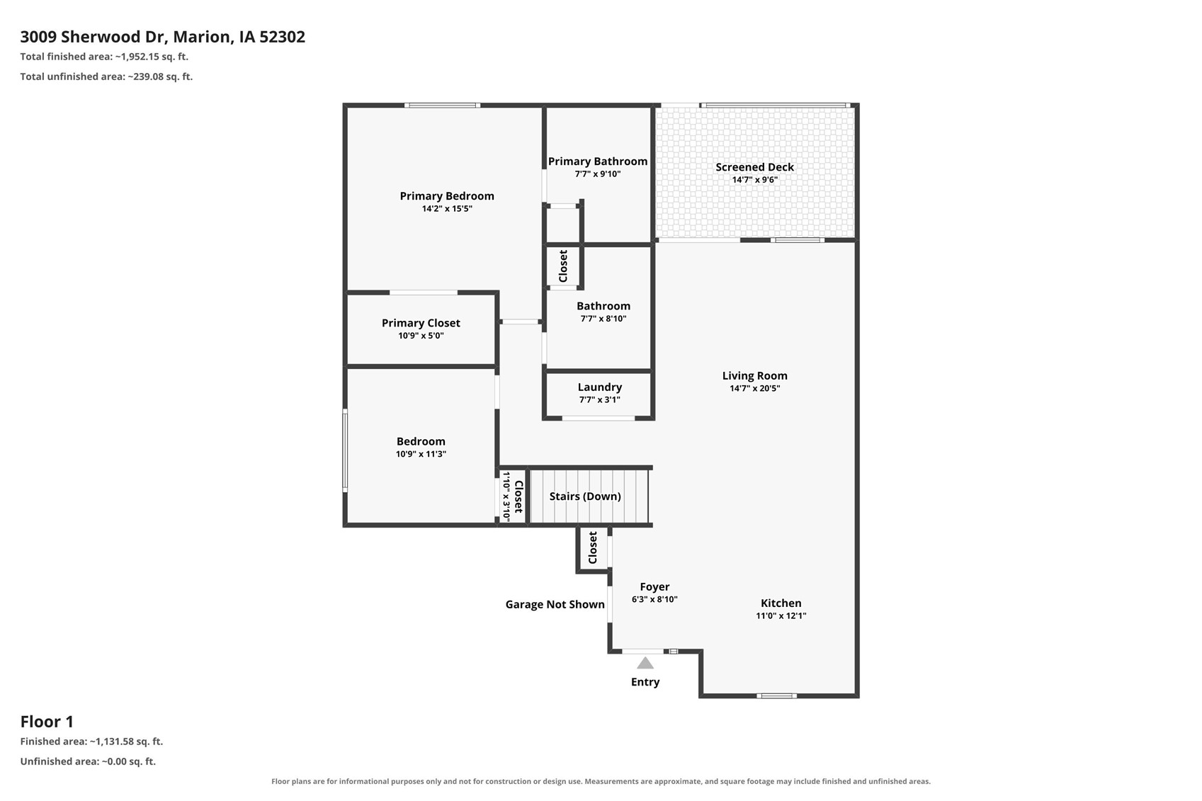 3009 Sherwood Drive Marion IA 52302