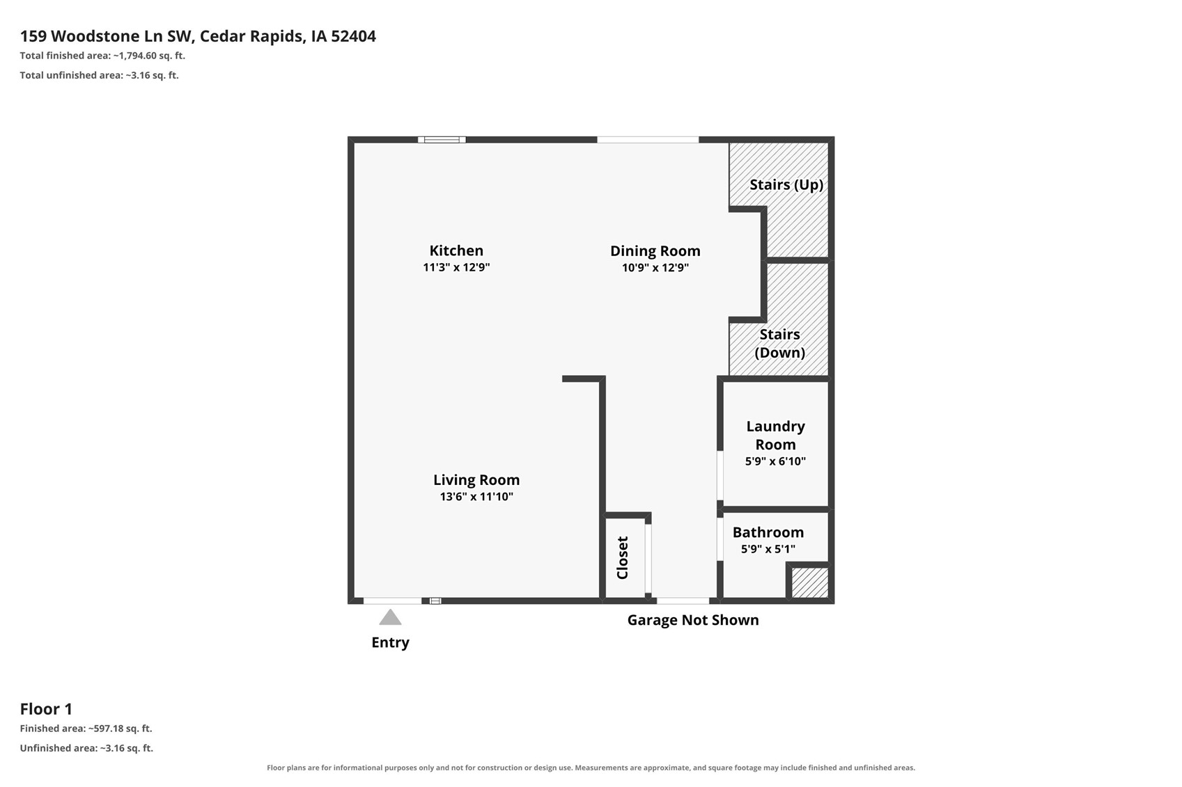159 Woodstone Lane SW Cedar Rapids IA 52404