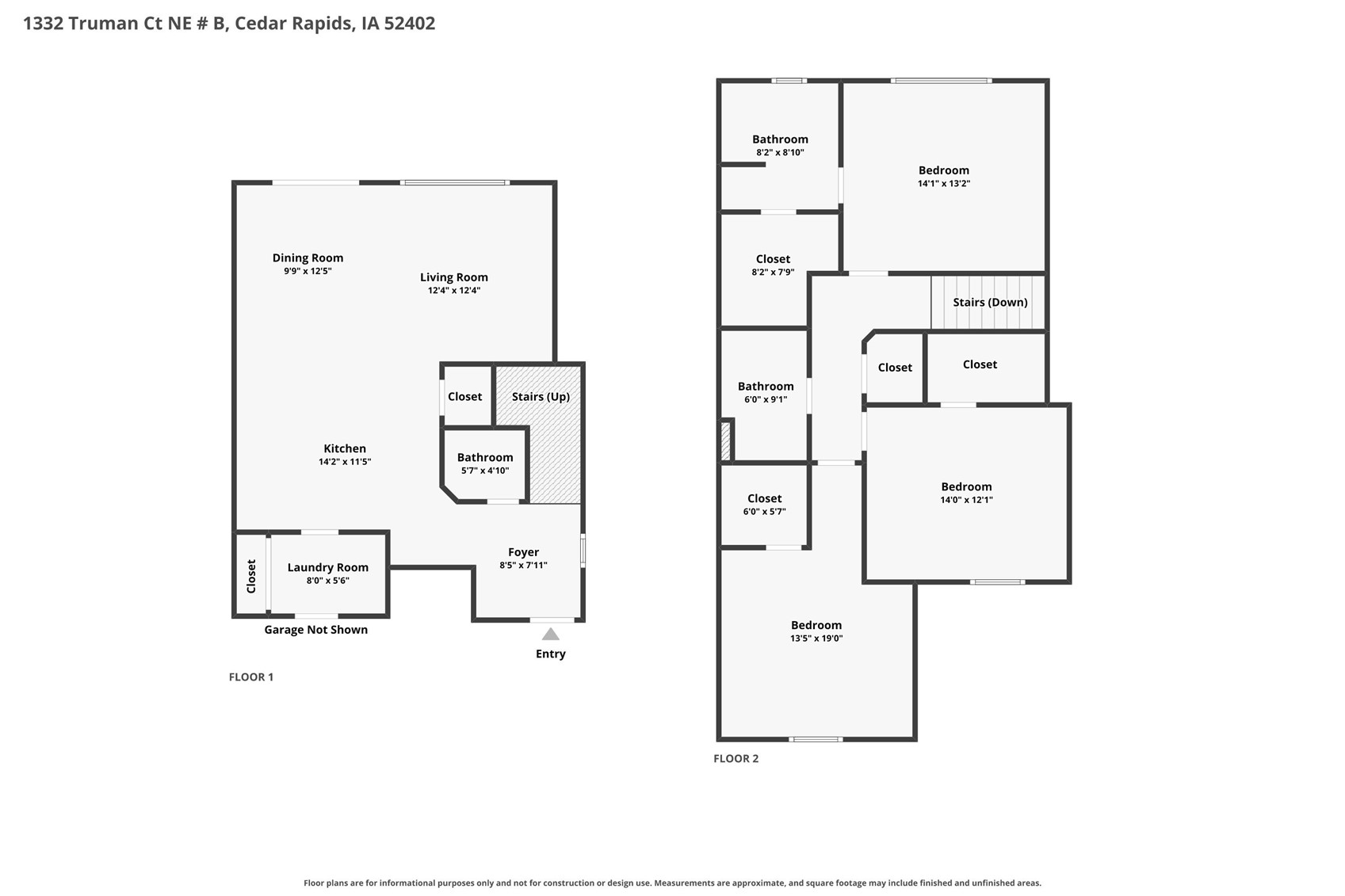 1332 Truman Court NE Cedar Rapids IA 52402