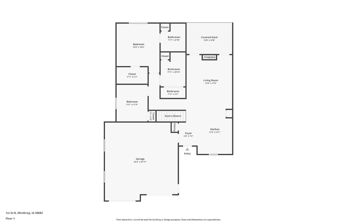 445 1st Street N Winthrop IA 50682
