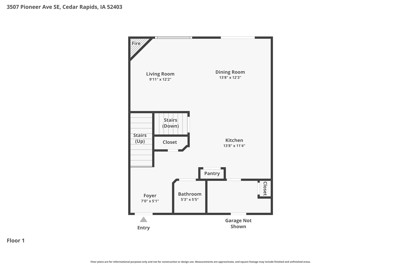3507 Pioneer Avenue SE Cedar Rapids IA 52403