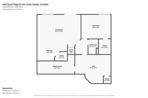 6433 Quail Ridge Drive SW Cedar Rapids IA 52404