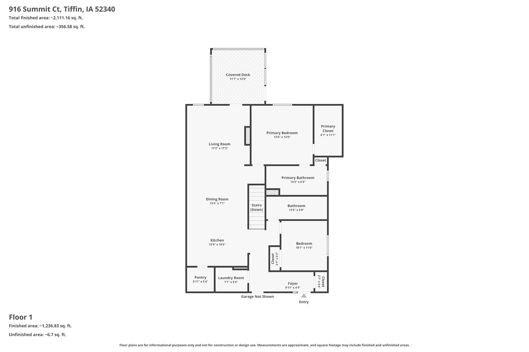 916 Summit Court Tiffin IA 52340