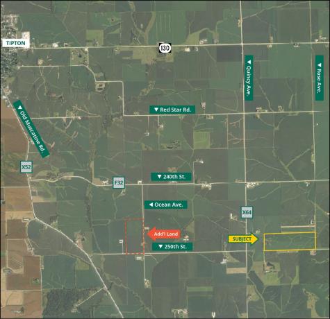 250TH St. & Rose Avenue Tipton IA 52772