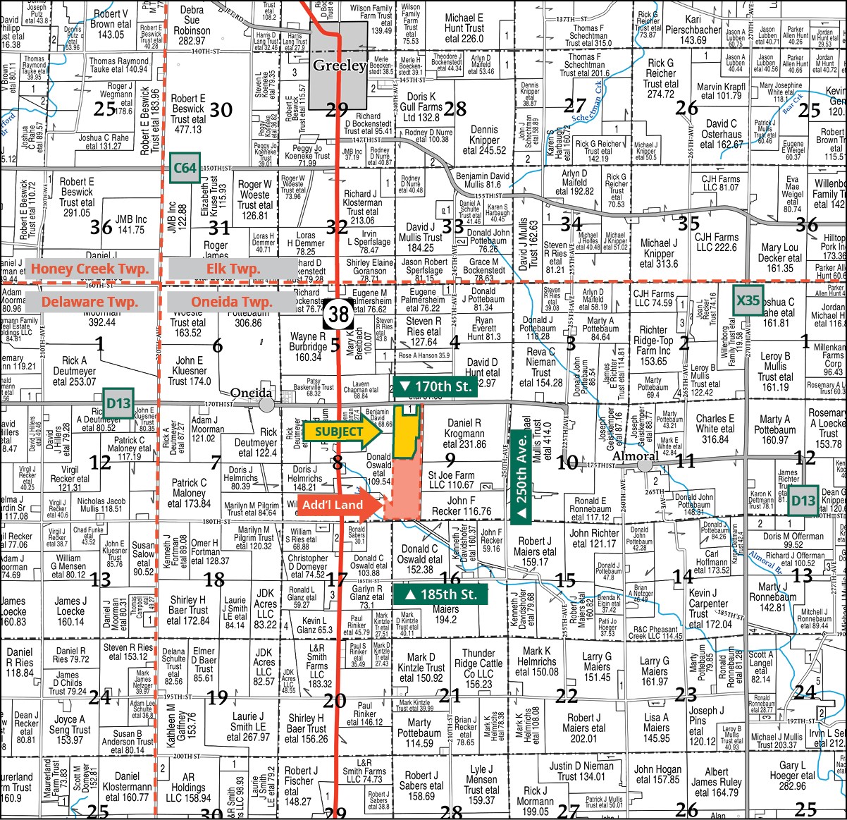 170TH Street Greeley IA 52050
