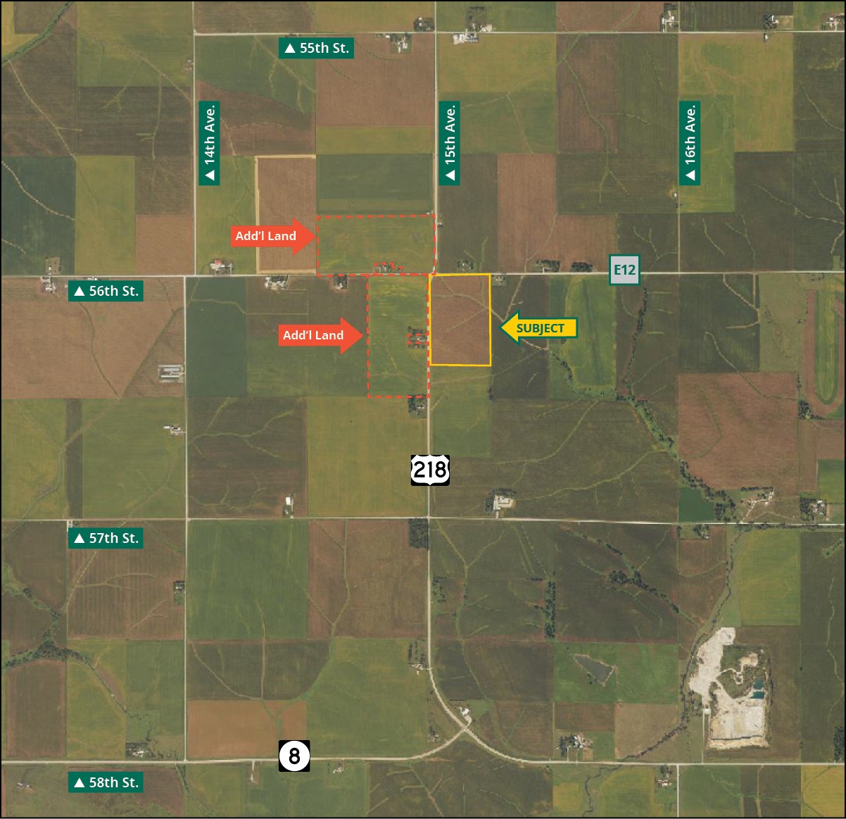 US-218/56TH Street Dysart IA 52224