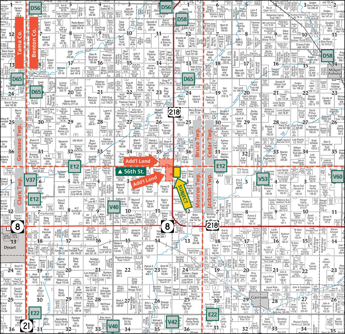US-218/56TH Street Dysart IA 52224