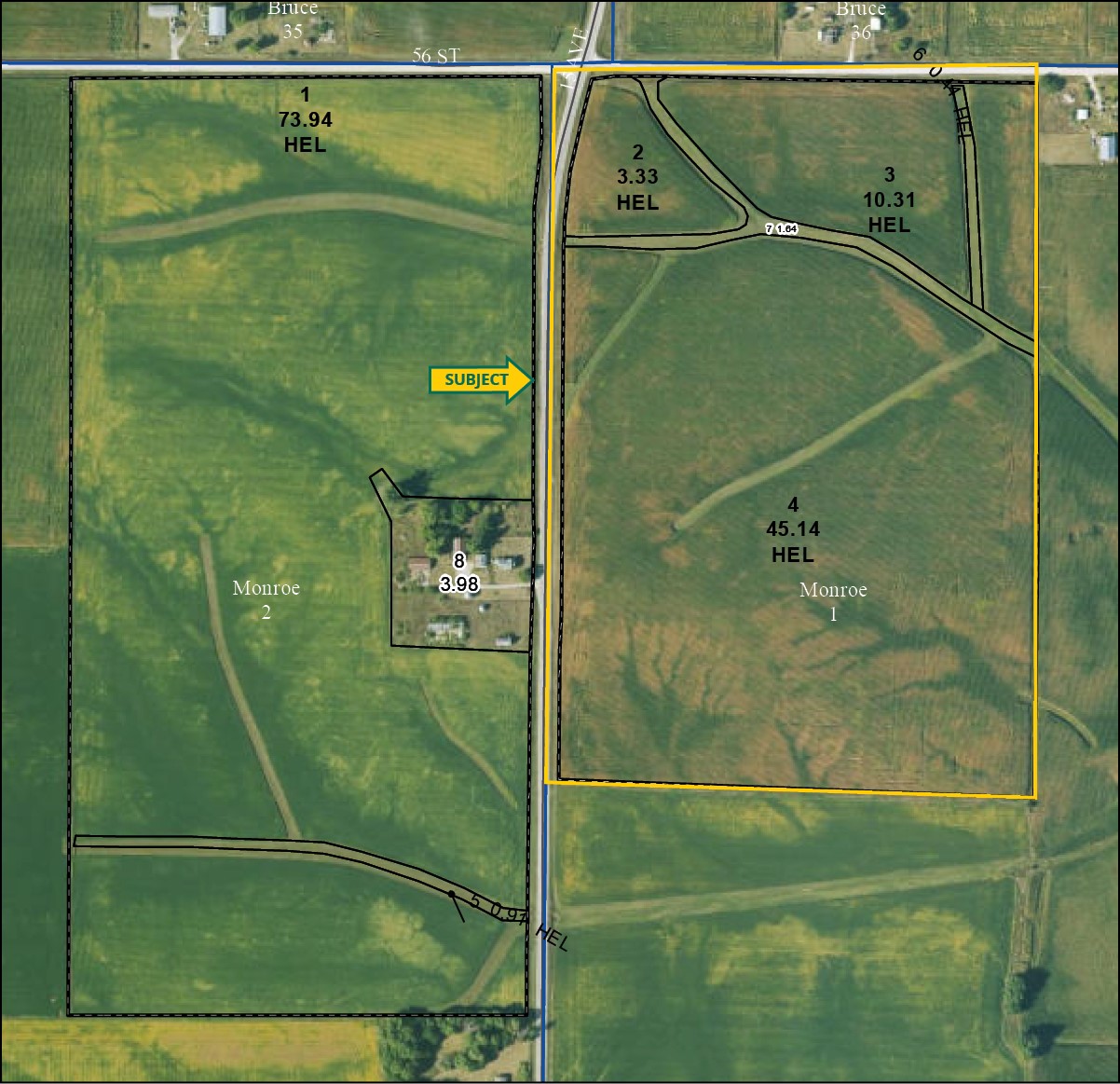 US-218/56TH Street Dysart IA 52224