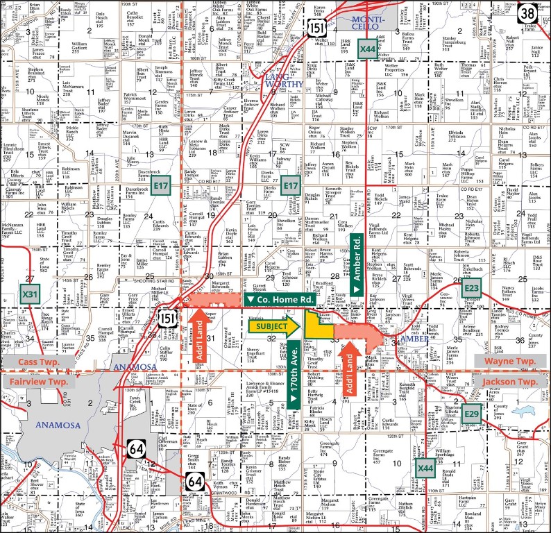 Co. Home Road & 170th Avenue Anamosa IA 52205