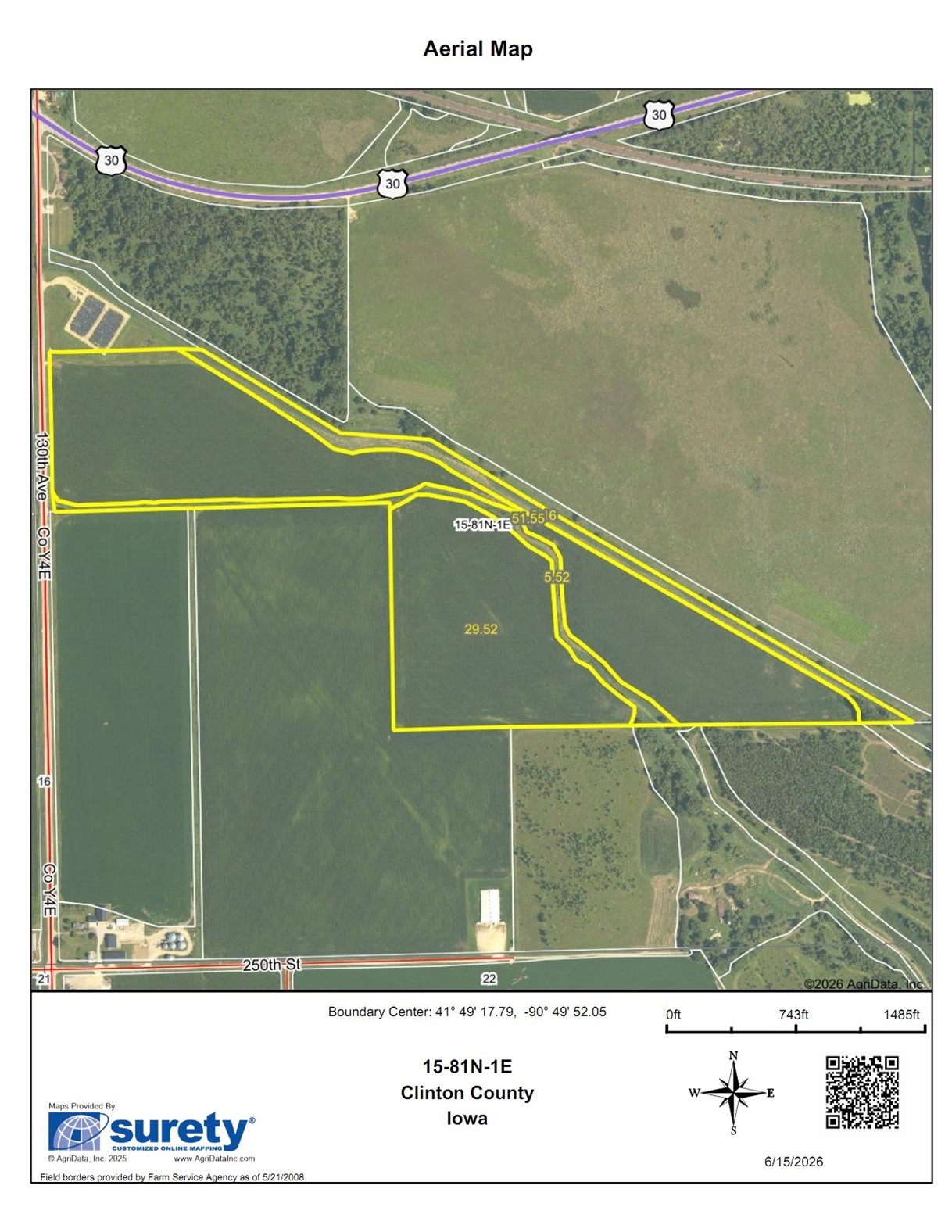 130TH Avenue Wheatland IA 52777