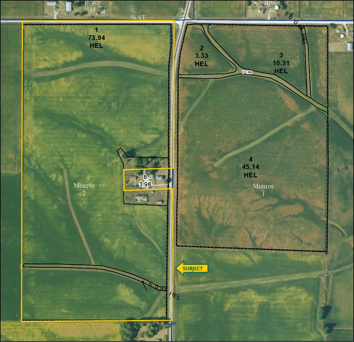US-218 & Co Road E-12 Dysart IA 52224