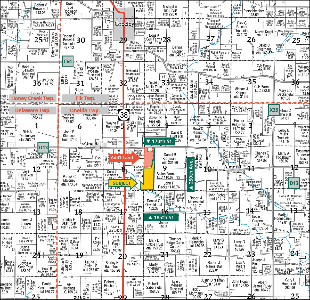 170TH Street Greeley IA 52050