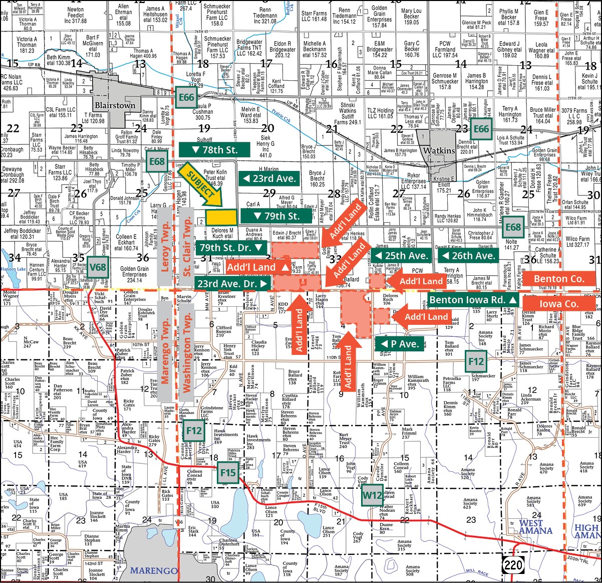 23RD Ave. & 79th Street Marengo IA 52301