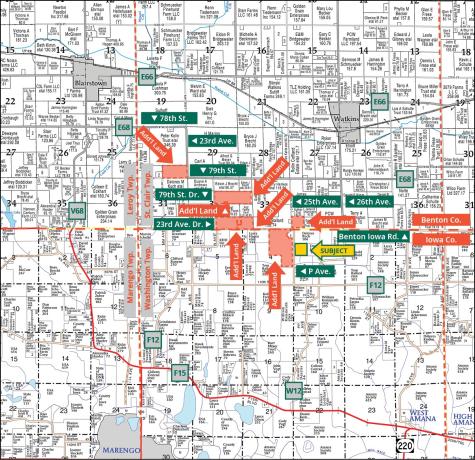 Benton-iowa Road & P Avenue Marengo IA 52301