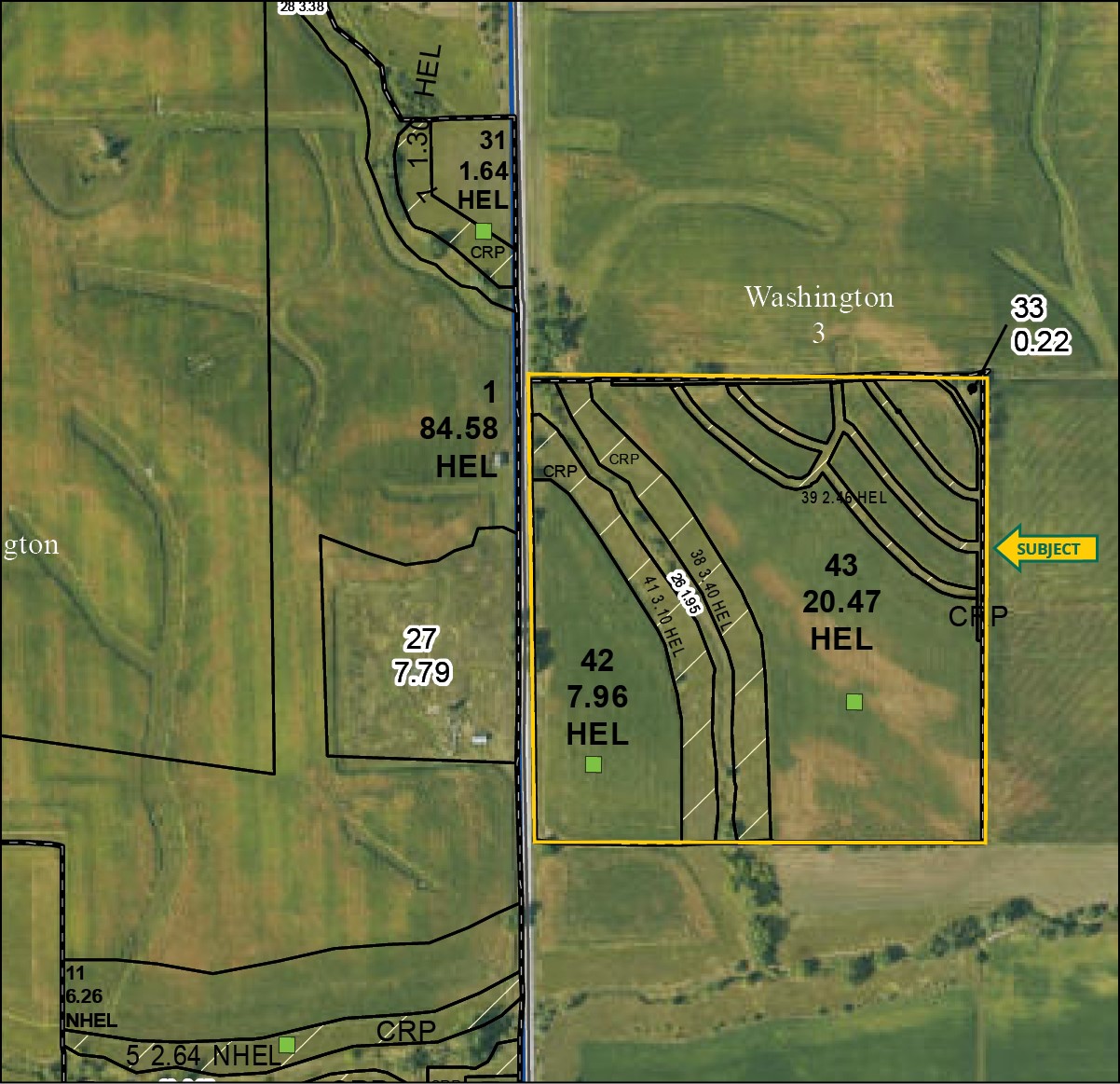 Benton-iowa Road & P Avenue Marengo IA 52301