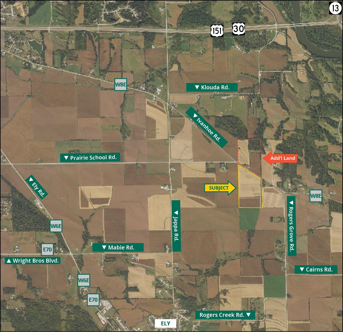 Ivanhoe Road Ely IA 52227