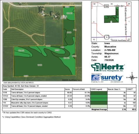 100TH Street West Liberty IA 52776