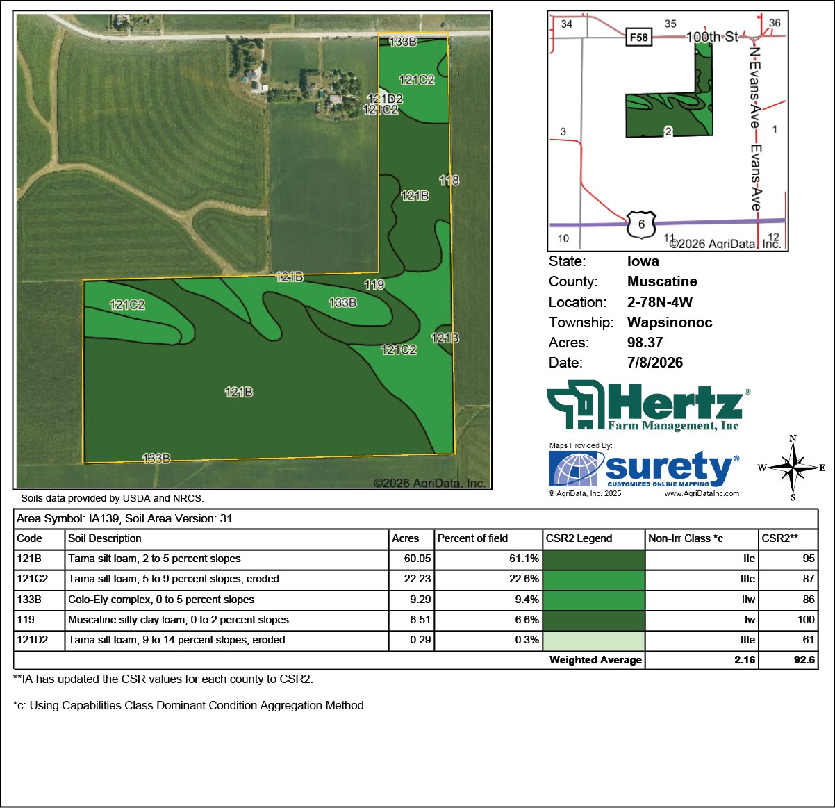 100TH Street West Liberty IA 52776