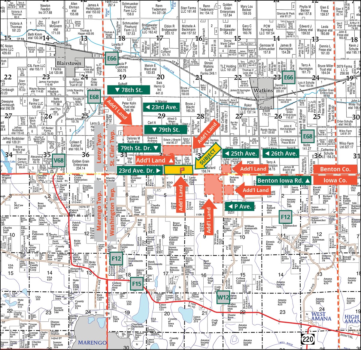 23RD Ave. Dr & Benton-iowa Road Marengo IA 52301