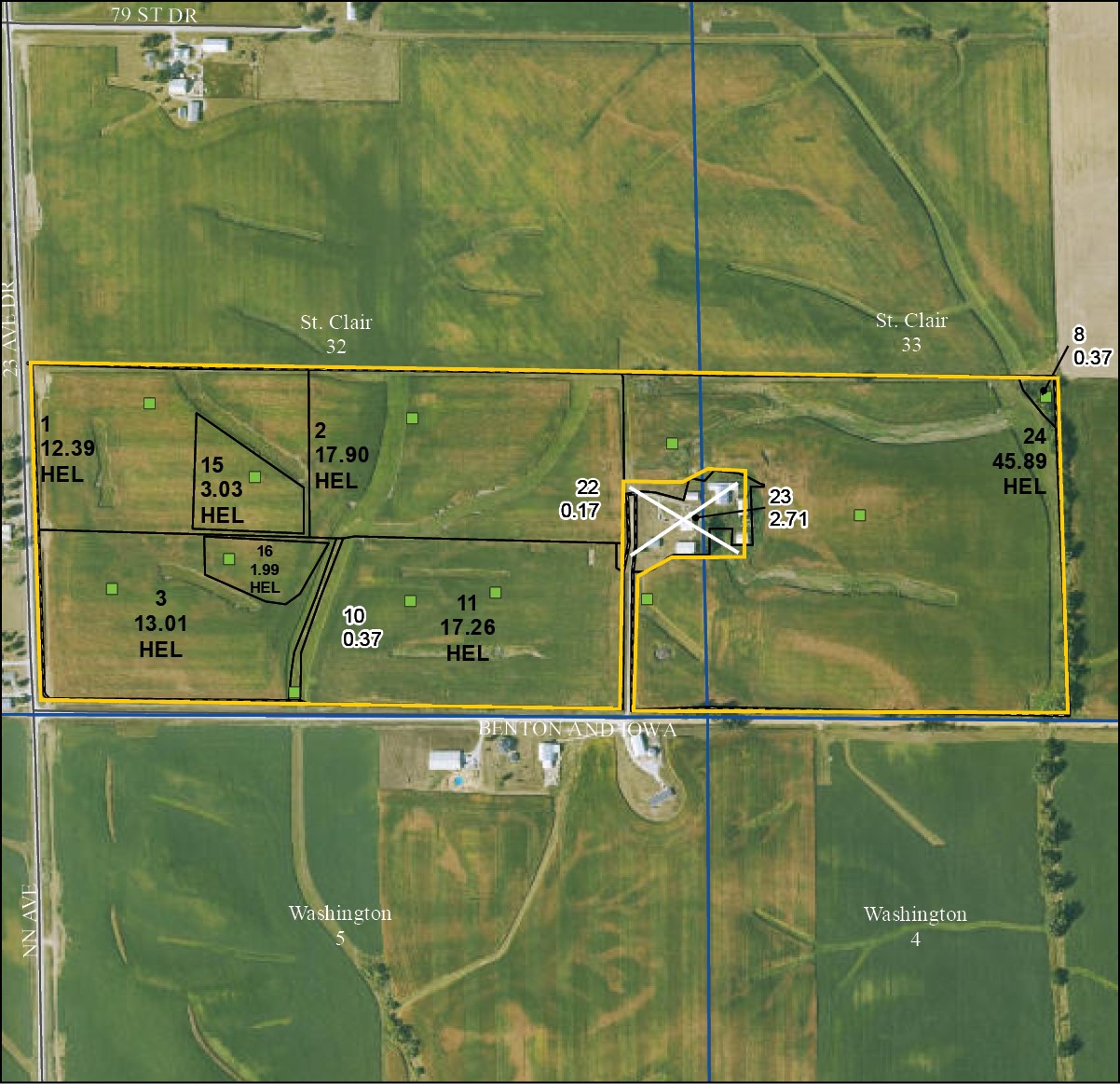 23RD Ave. Dr & Benton-iowa Road Marengo IA 52301