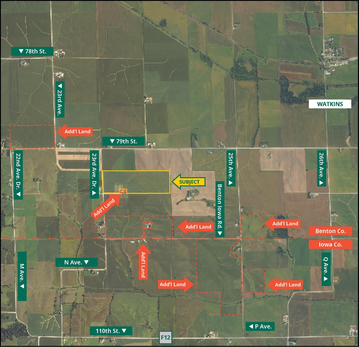 79TH St. Dr. & 23rd Ave. Drive Marengo IA 52301