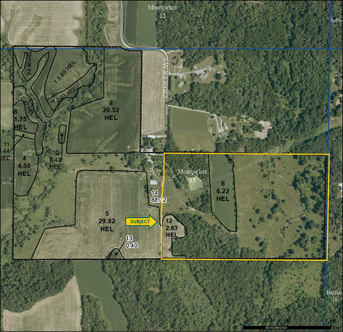 Ziegler Avenue Blue Grass IA 52726