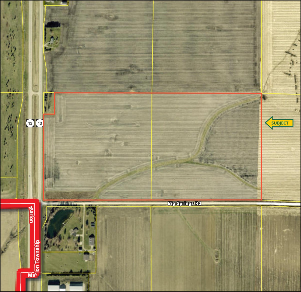 IA-13 & Big Springs Road Marion IA 52302