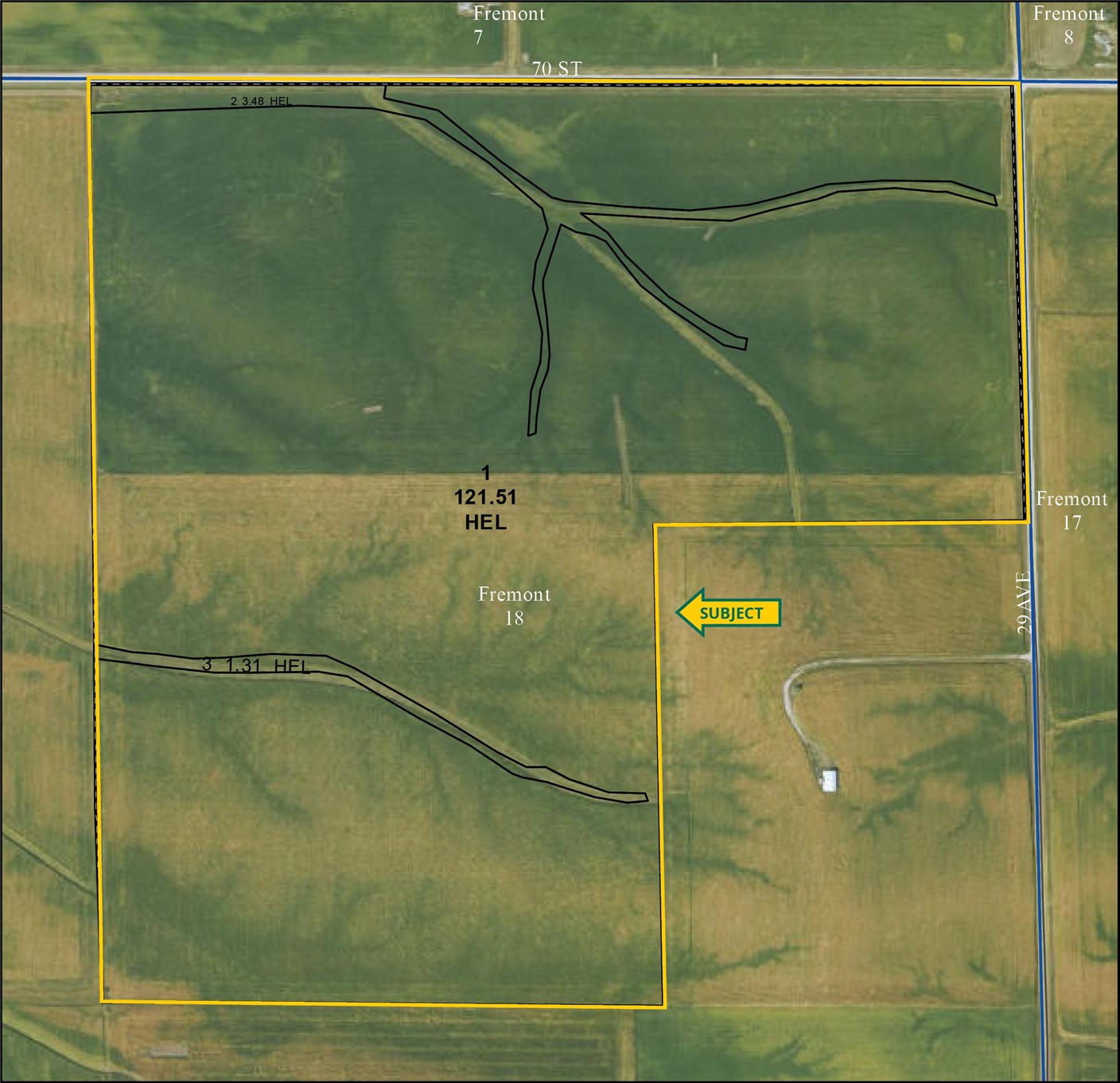 70TH Street & 29th Avenue Newhall IA 52315