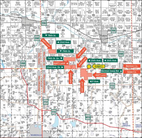 25TH Ave. & Benton-iowa Road Watkins IA 52354