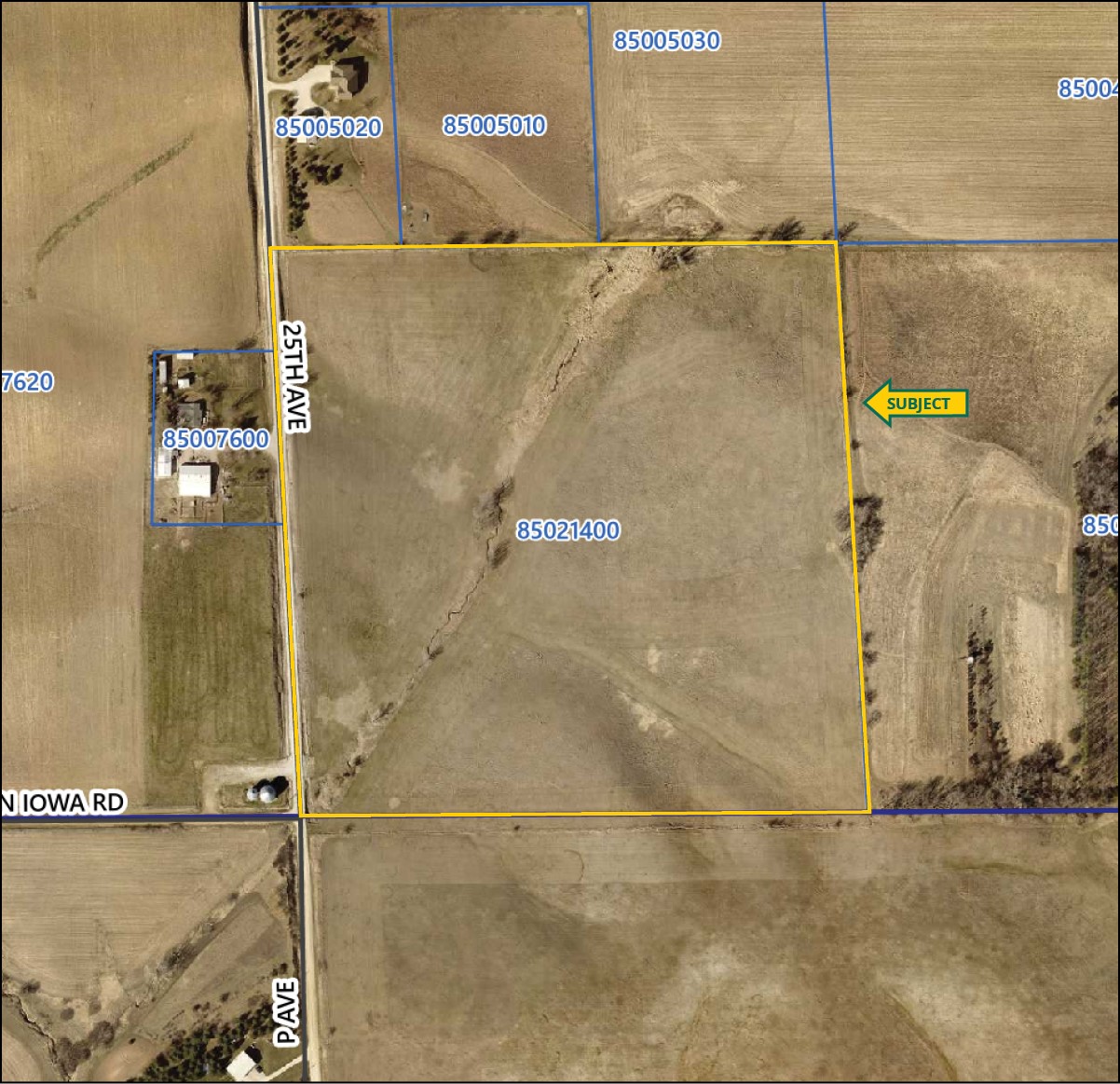 25TH Ave. & Benton-iowa Road Watkins IA 52354