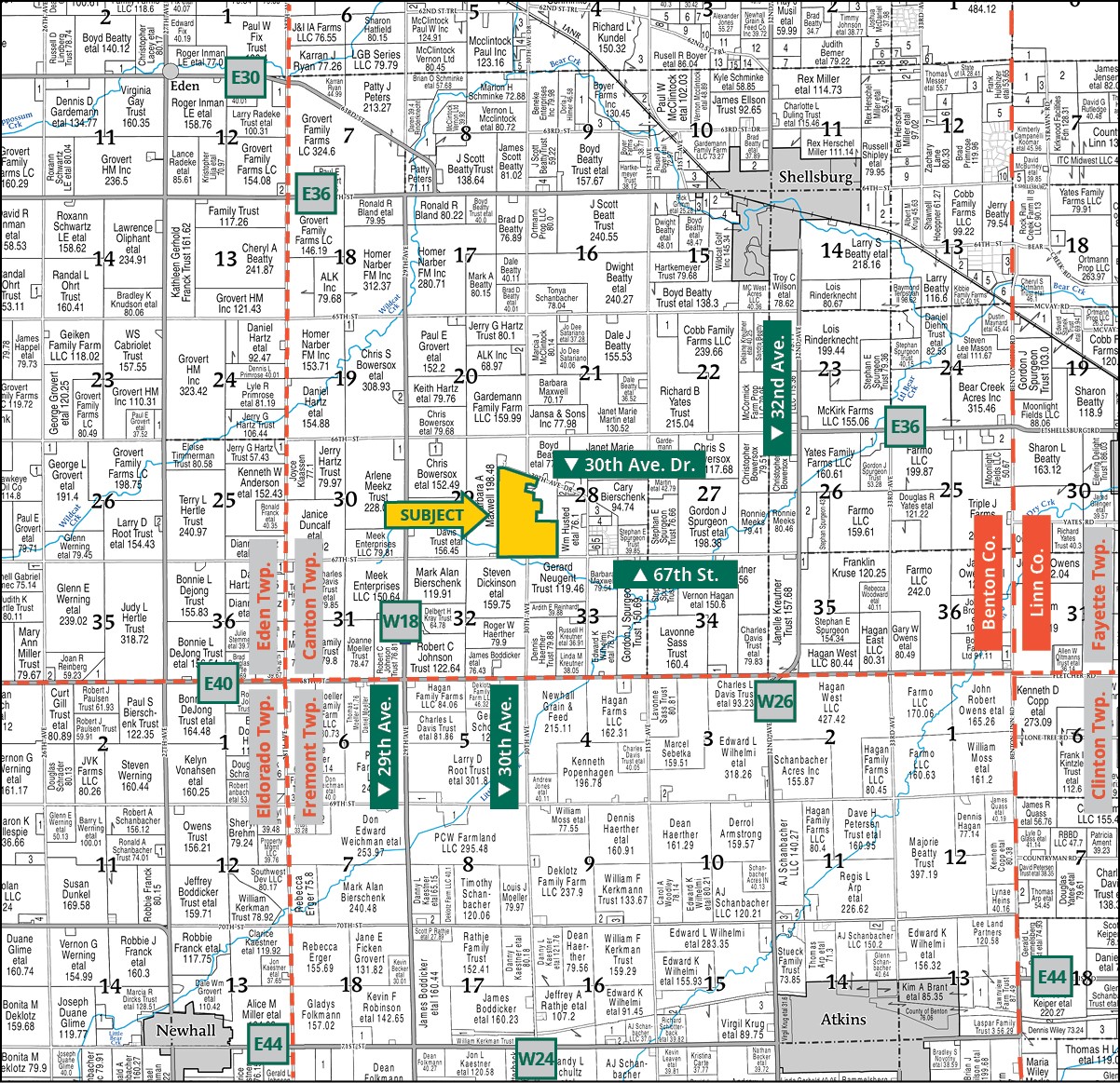 67TH Street Shellsburg IA 52332