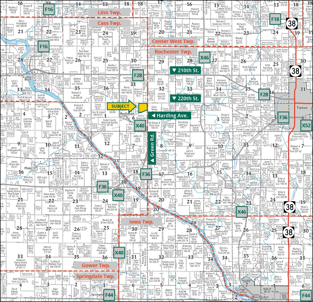 220TH St. & Harding Avenue Tipton IA 52772
