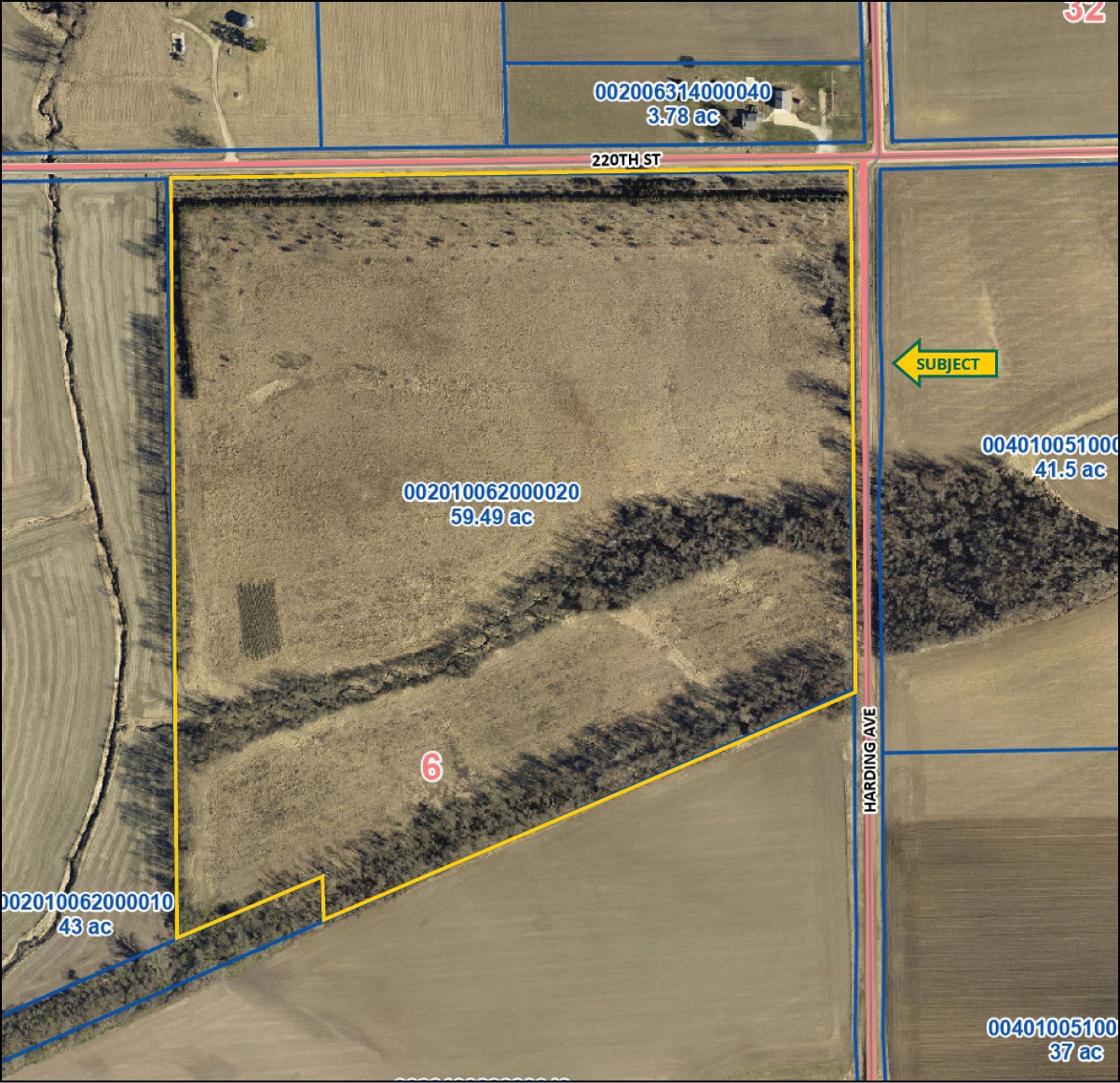 220TH St. & Harding Avenue Tipton IA 52772