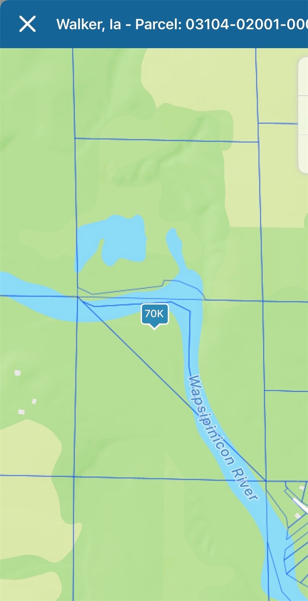 Walker, Ia - Parcel: 03104-02001-00000 Walker IA 52352