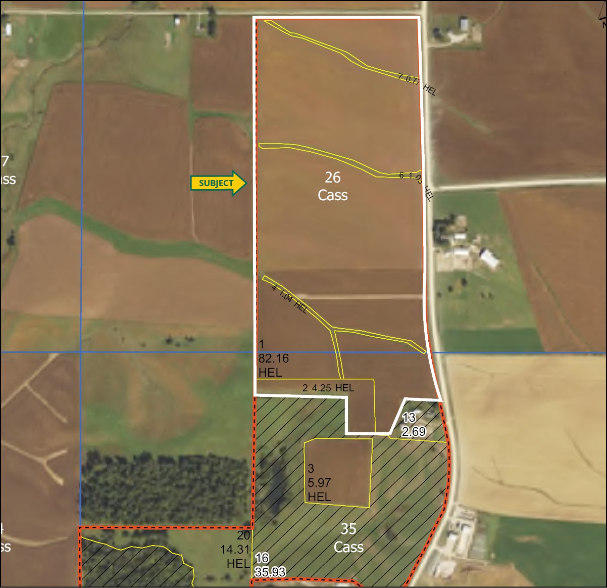 Old Cass Road & 145th Street Anamosa IA 52205