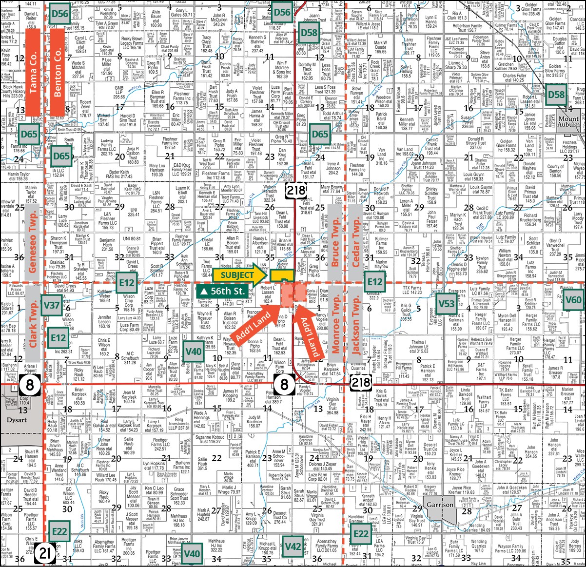 US-218 & 56th Street Dysart IA 52224