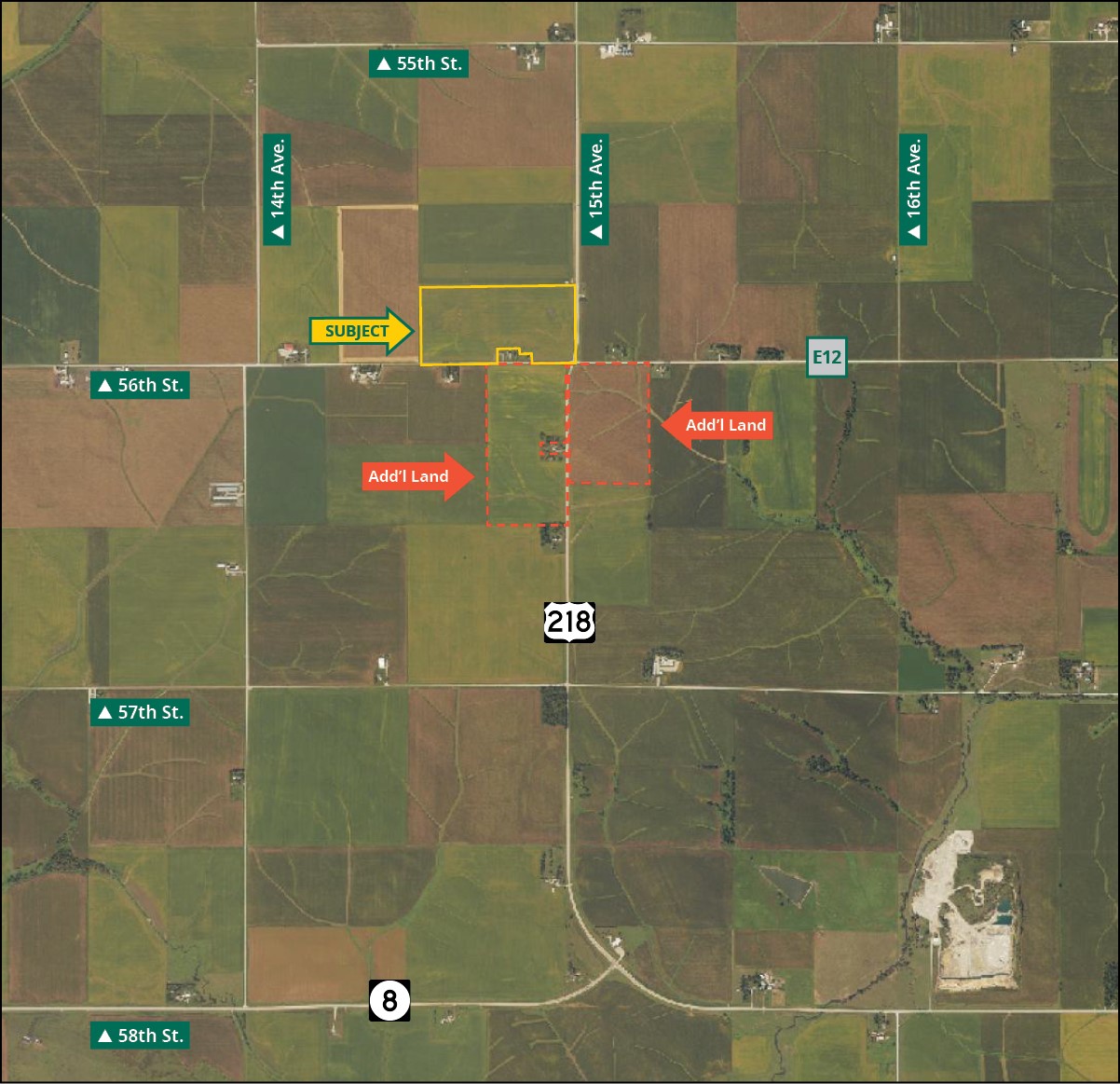 US-218 & 56th Street Dysart IA 52224