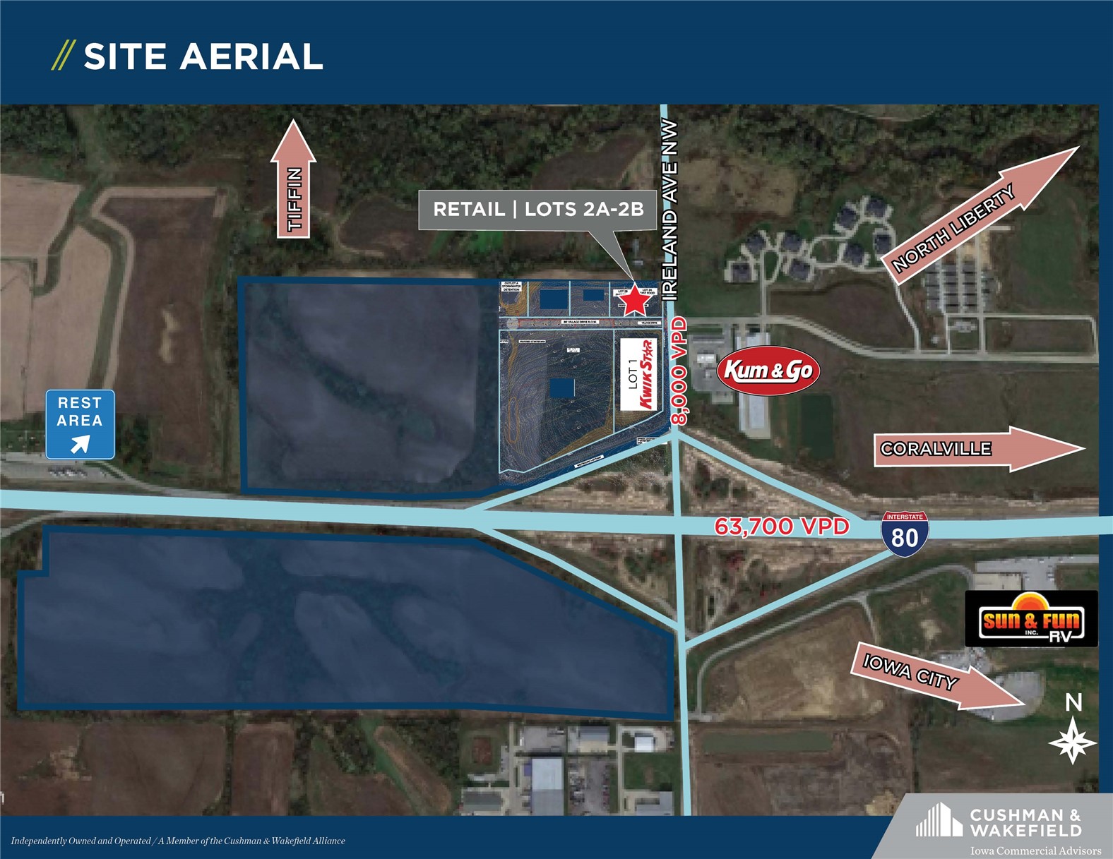 3287 Ireland Avenue NW - Lot 2b Tiffin IA 52340