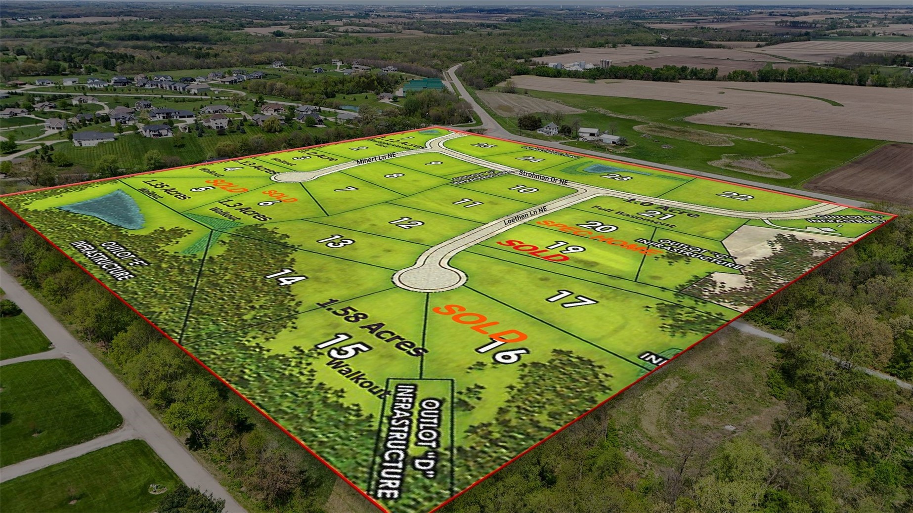 Lot #23 Oak Meadow Solon IA 52333