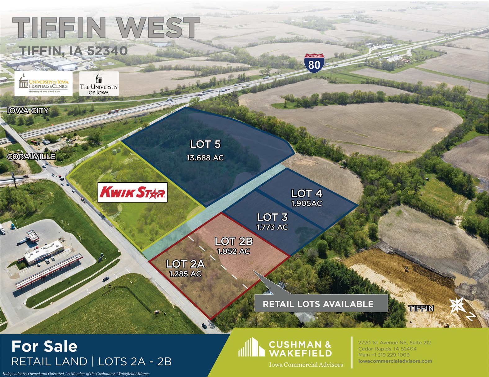 Ireland Avenue Tiffin IA 52340