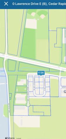 0 Lawrence Drive E (B) Cedar Rapids IA 52404