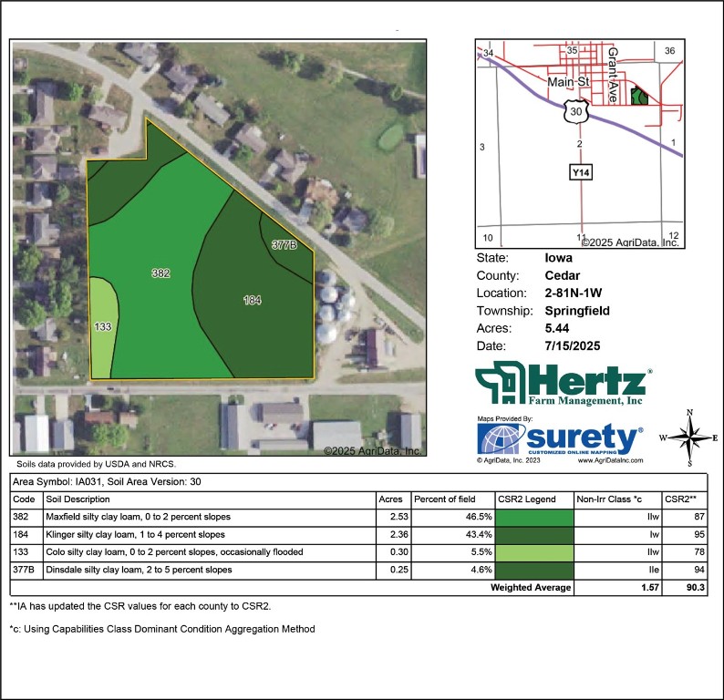98 1st Street Lowden IA 52255