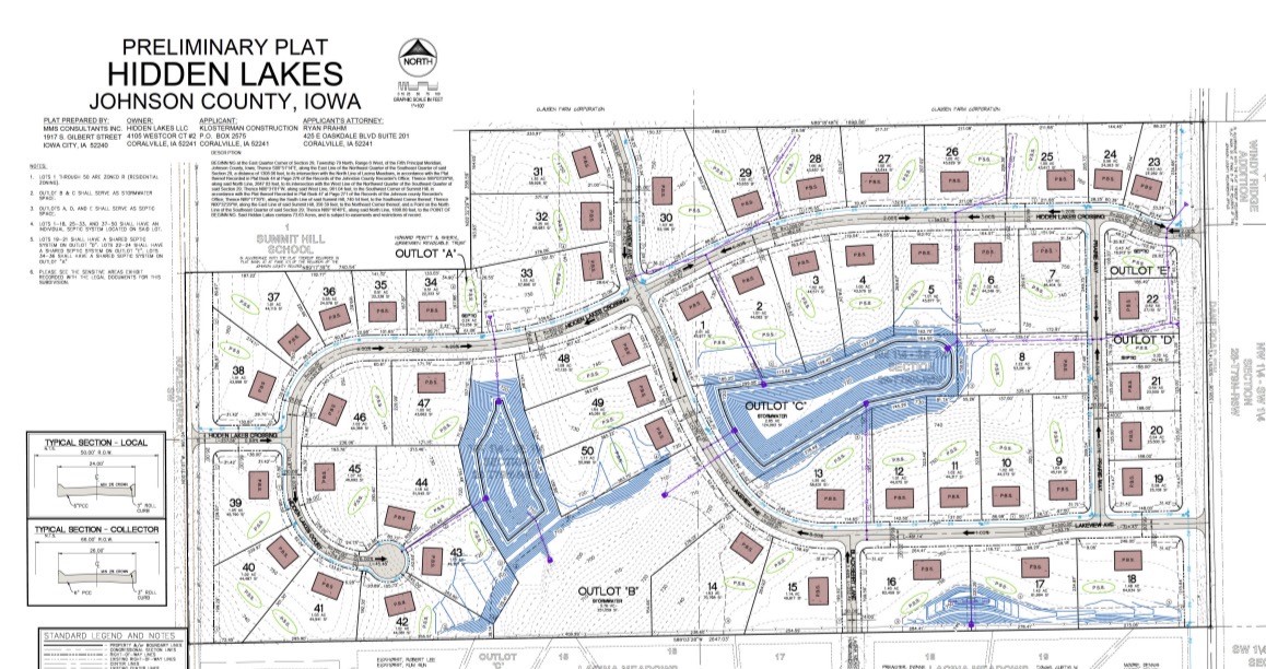 Hidden Lakes Lot #14 Iowa City IA 52240