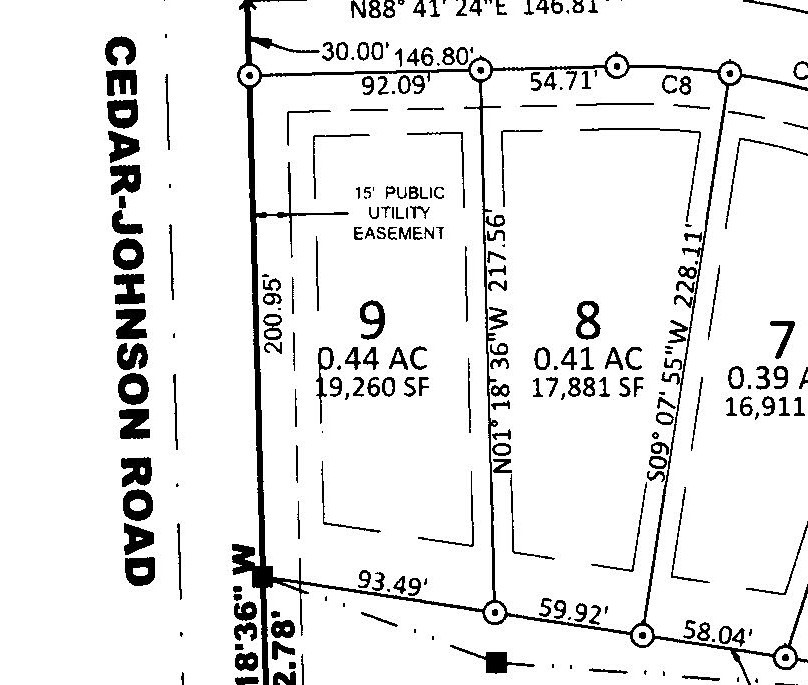 Lot 9 Meadows Subdivision Part 6 West Branch IA 52358