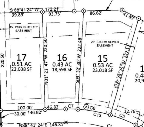 Lot 16 Meadows Subdivision Part 6 West Branch IA 52358