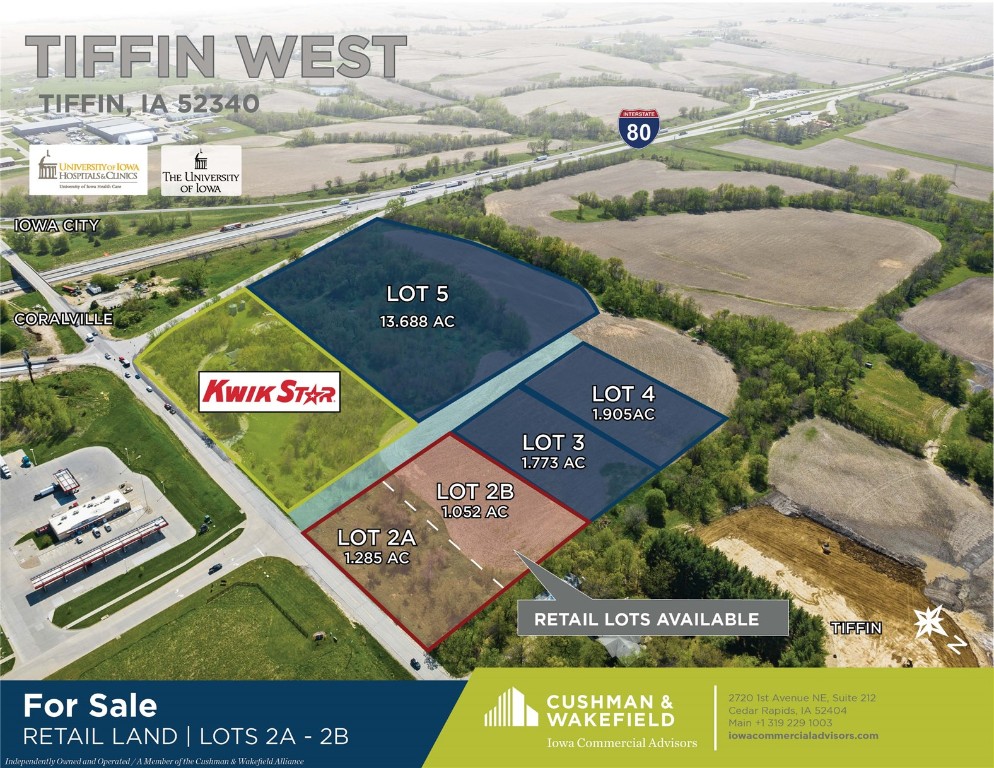 3287 Ireland Avenue NW - Lot 2a Tiffin IA 52340
