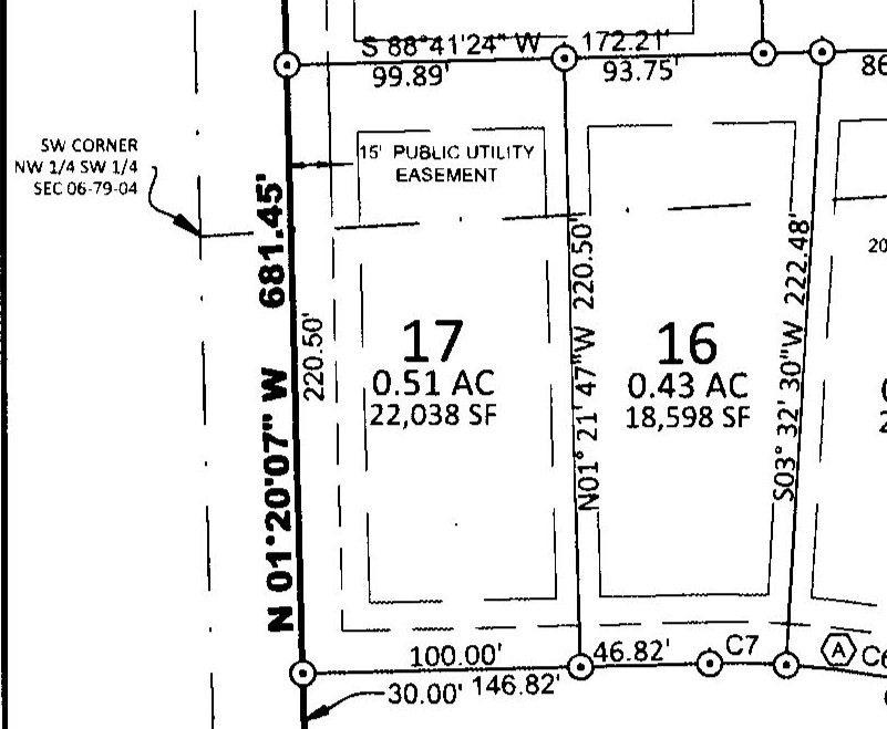 Lot 17 Meadows Subdivision Part 6 West Branch IA 52358