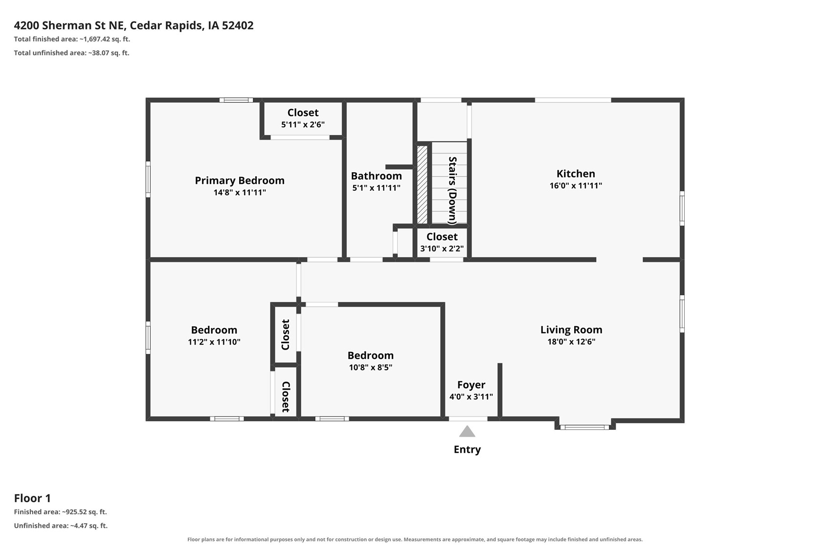 4200 Sherman Street NE Cedar Rapids IA 52402
