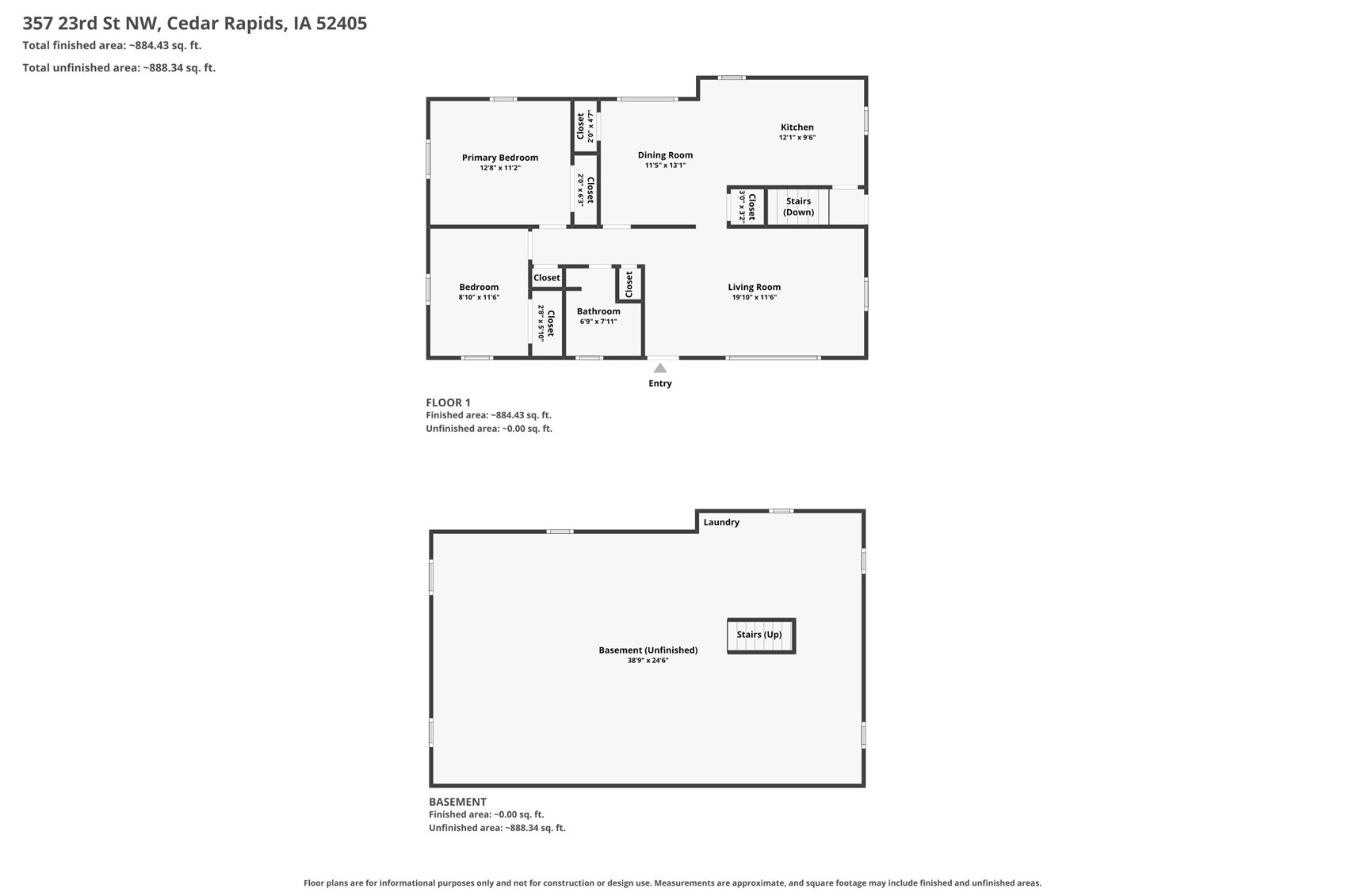 357 23rd Street NW Cedar Rapids IA 52405